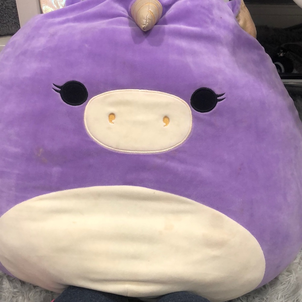 purple unicorn squishmallow